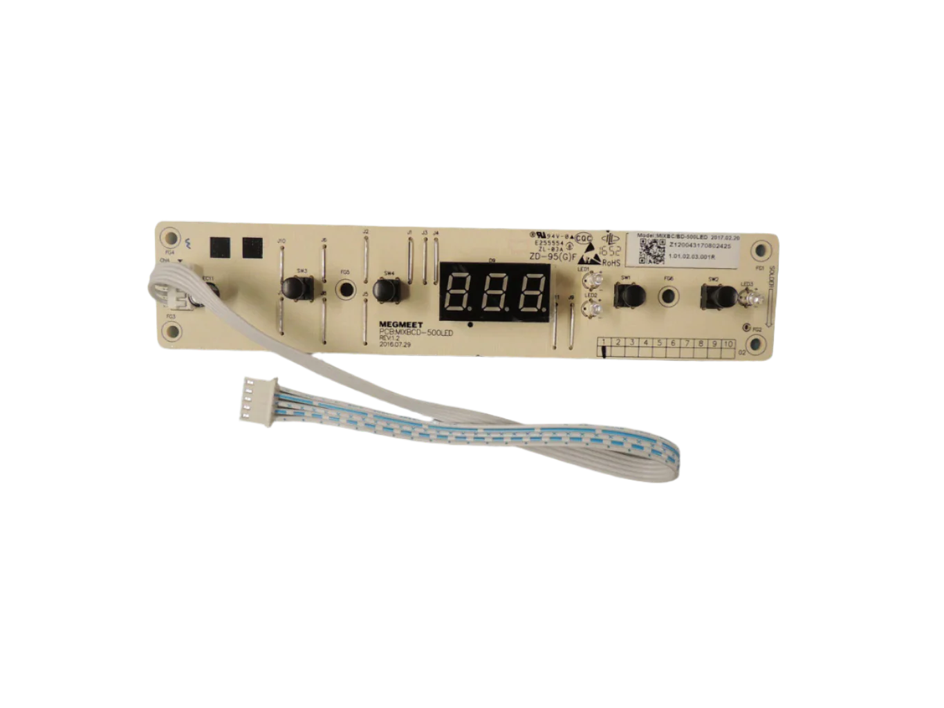 1.01.02.03.001R Refrigerator Display Board