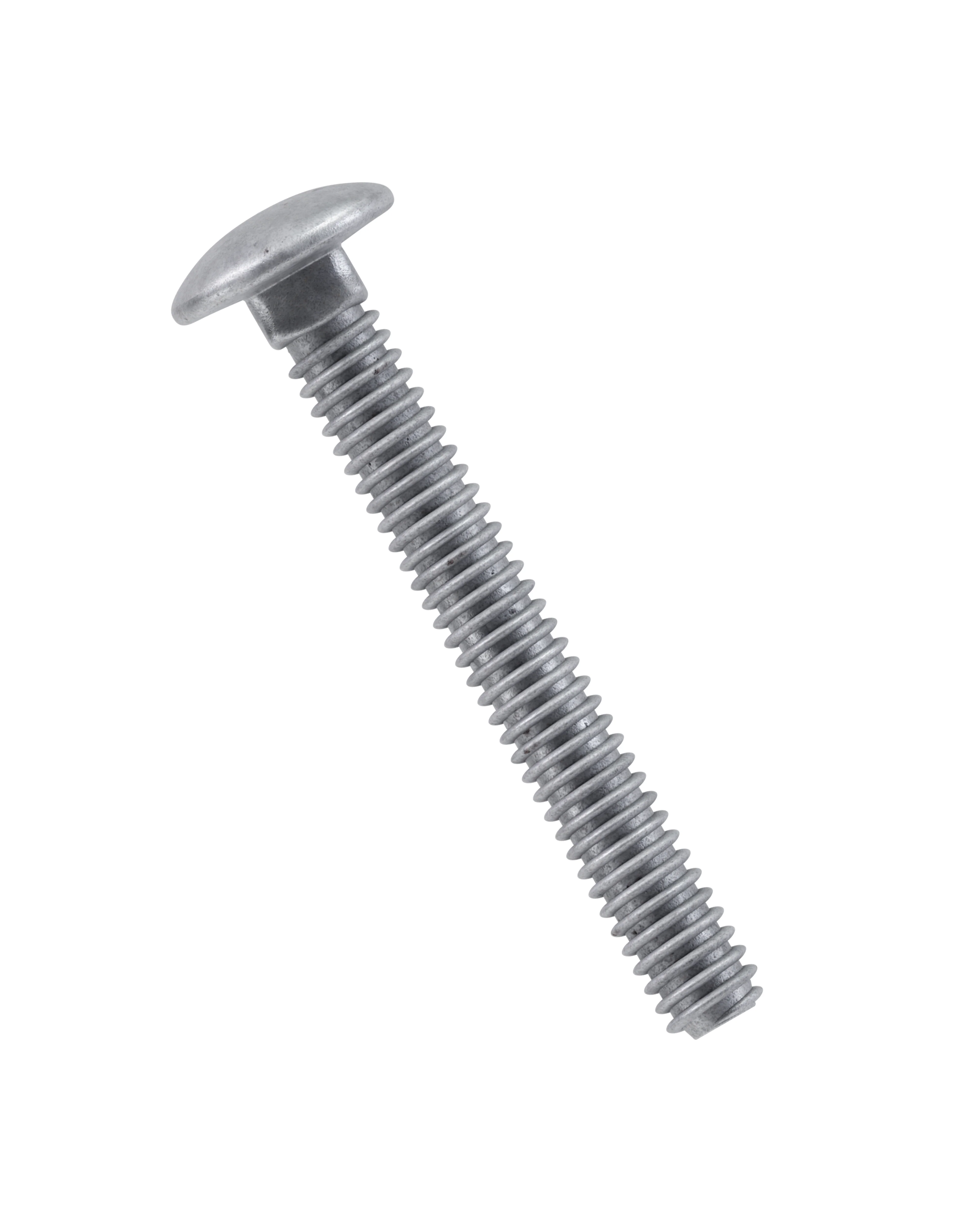 1/4"x1" Carriage Bolt, Galvanized