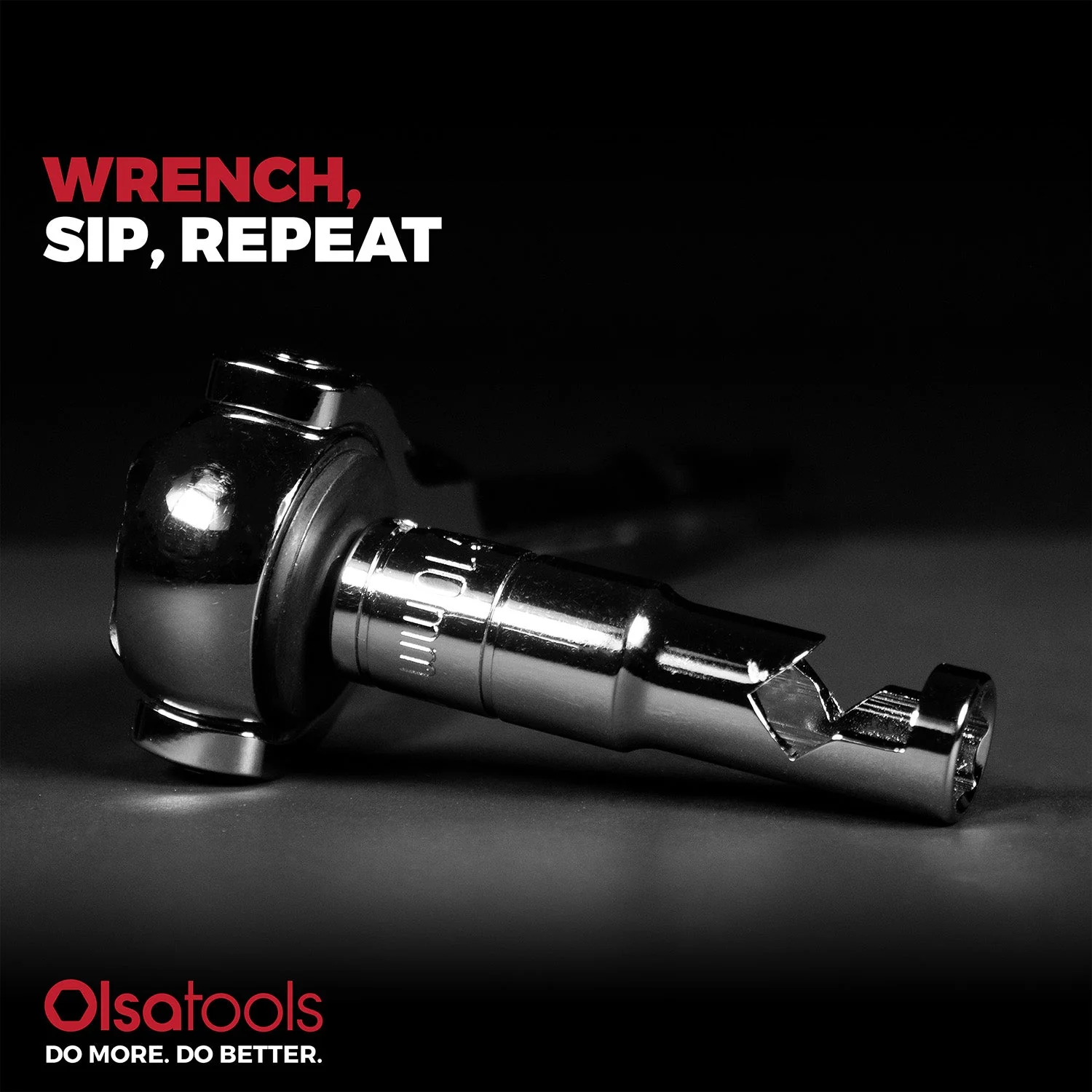 10 mm Socket Bottle Opener Keychain - Image 3