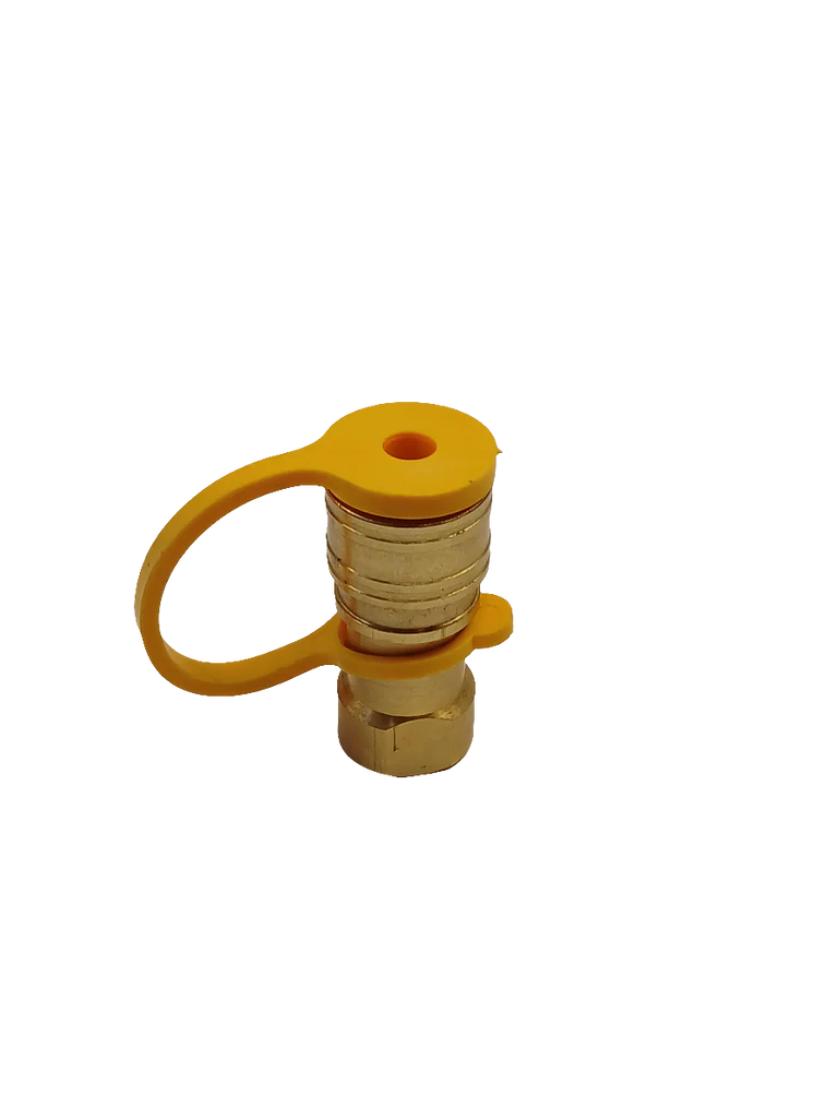10' Natural Gas Grill Hose BBQ, 3/8" ID, QD and Swivel Ends - Image 2