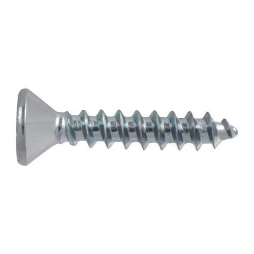10x1 Flat Head Zinc Wood Screw (100/Box) - Image 2