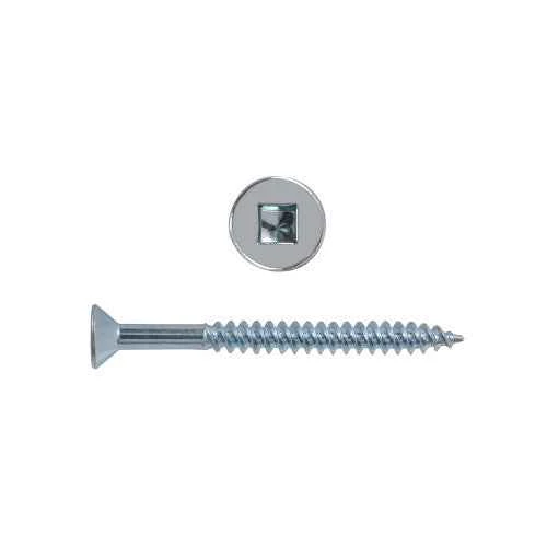 #10x3" Flat Head Zinc Wood Screw (3/Pack)