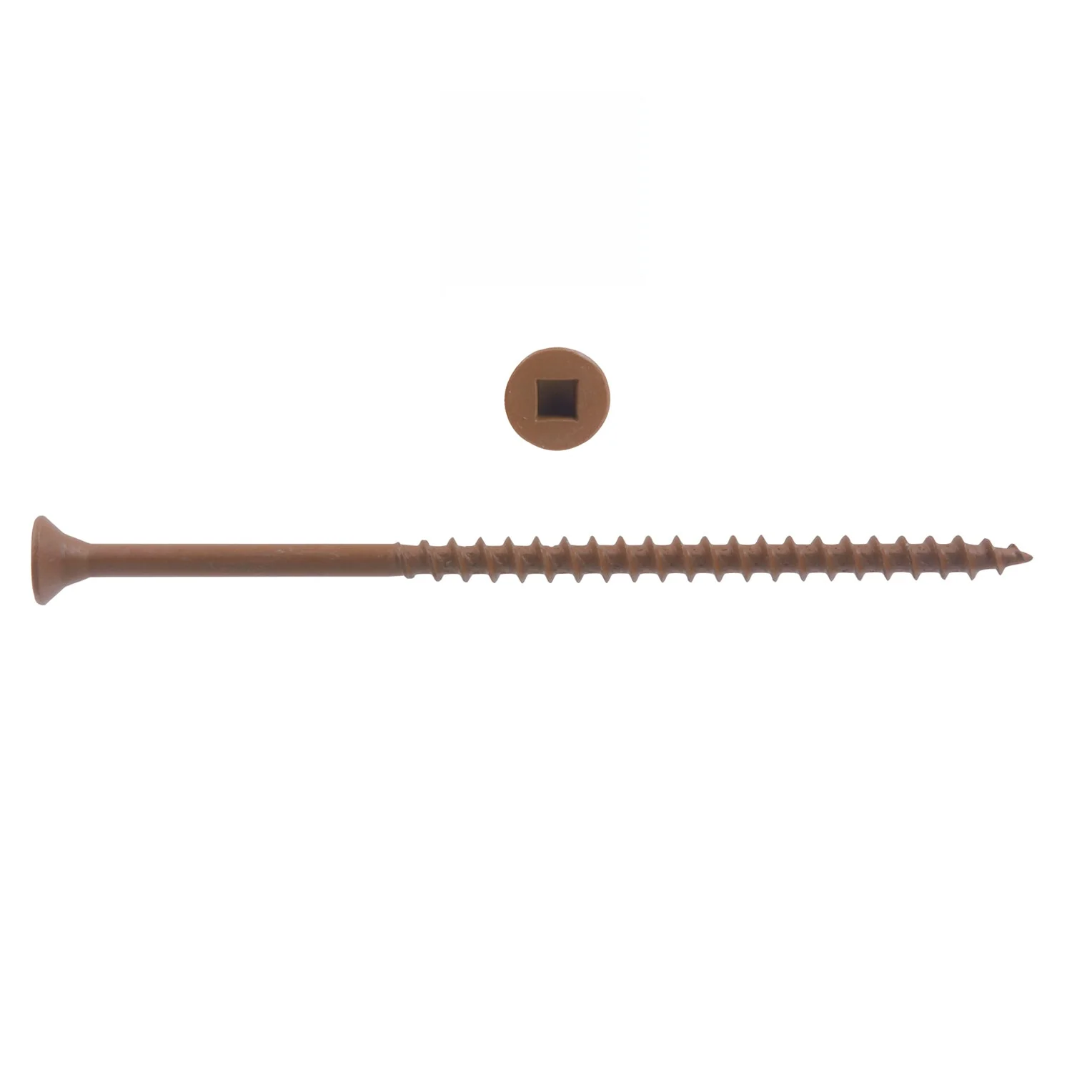 #10x4" Brown Deck Screw (1000/Case)