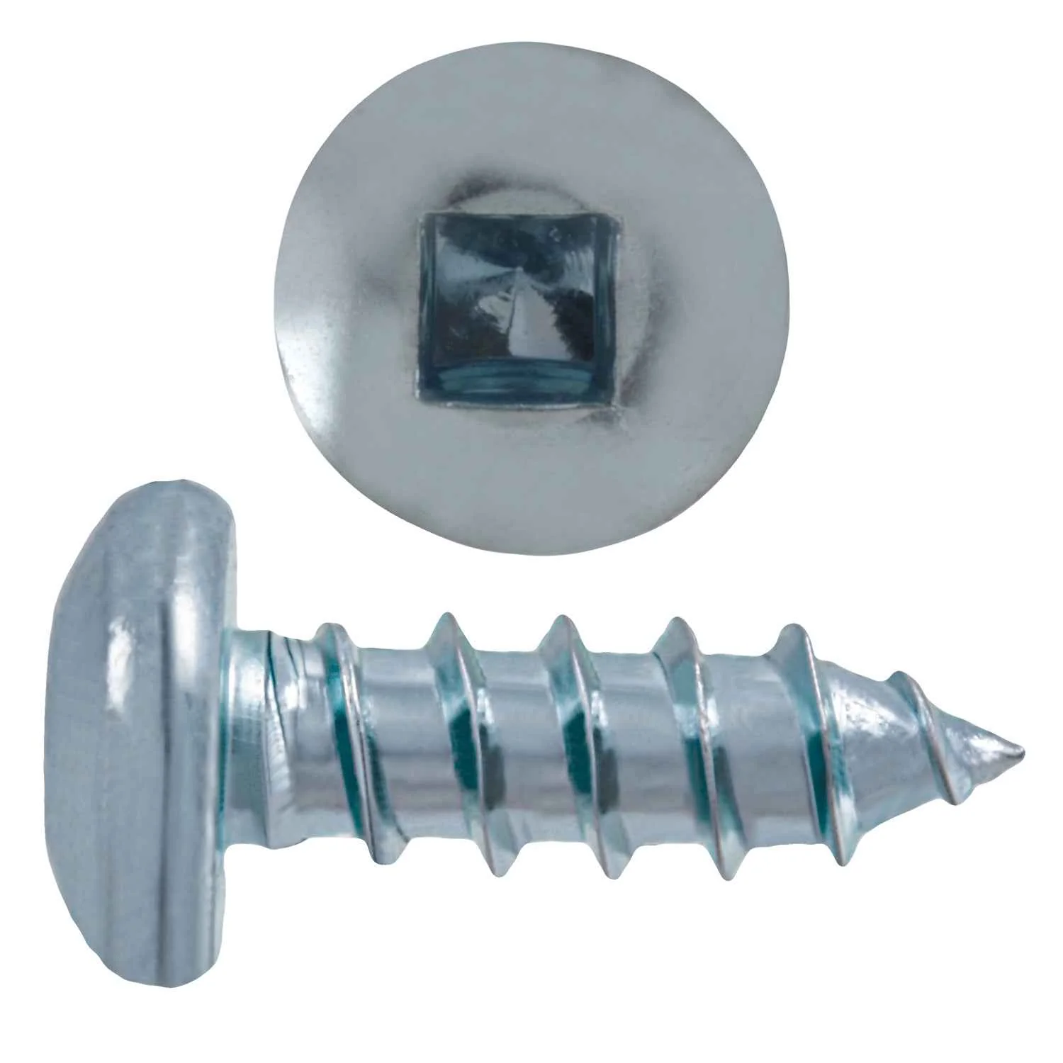 10x5/8 Pan Head Zinc Sheet Metal Screw (100/Box)