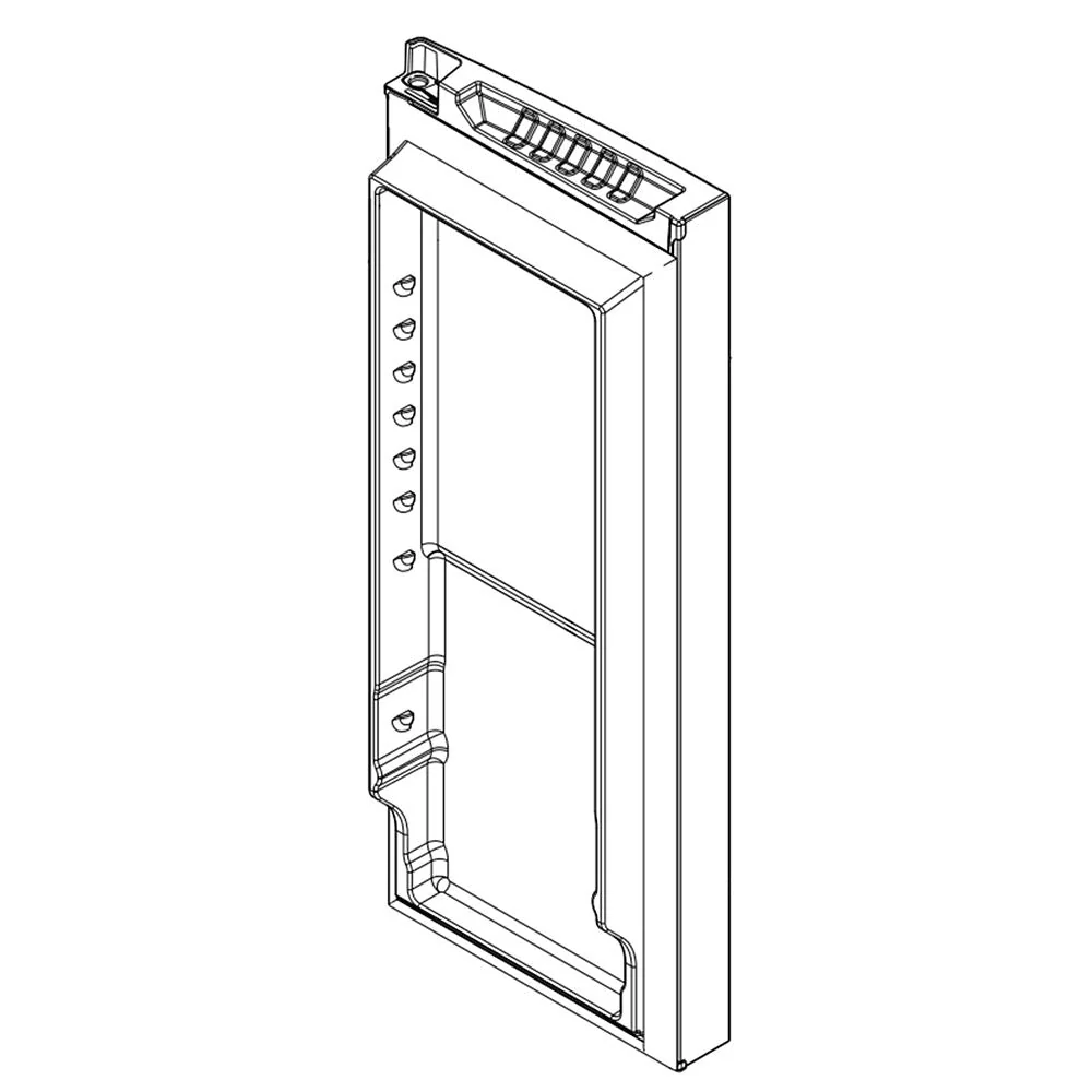 13107887WQ Refrigeratoor Door Foam Assy, White