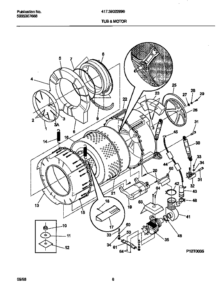 134051000 Washer Drive Belt - Image 2