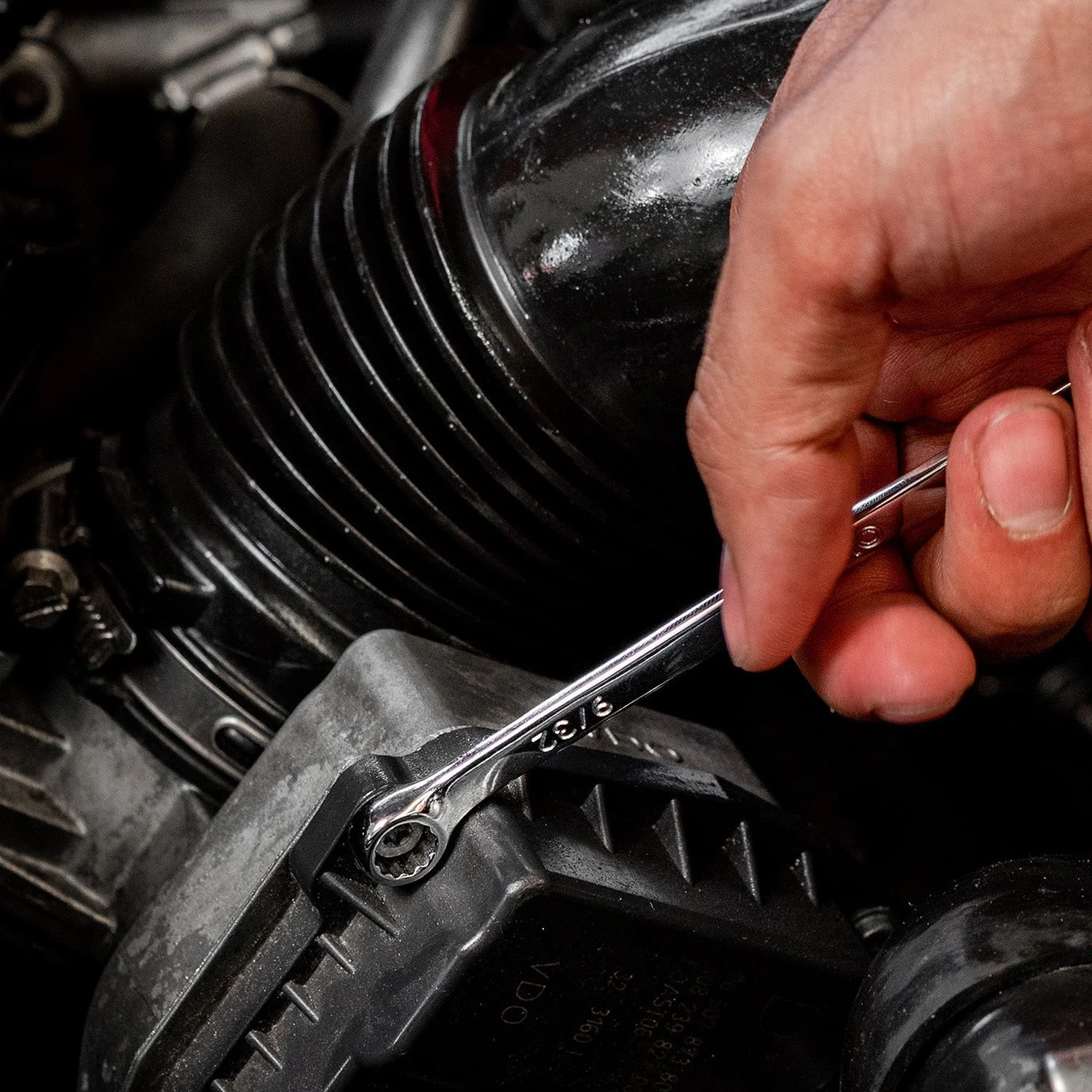 15 Pc Combination Wrench Set | 15-Degree Angle Offset - Image 7