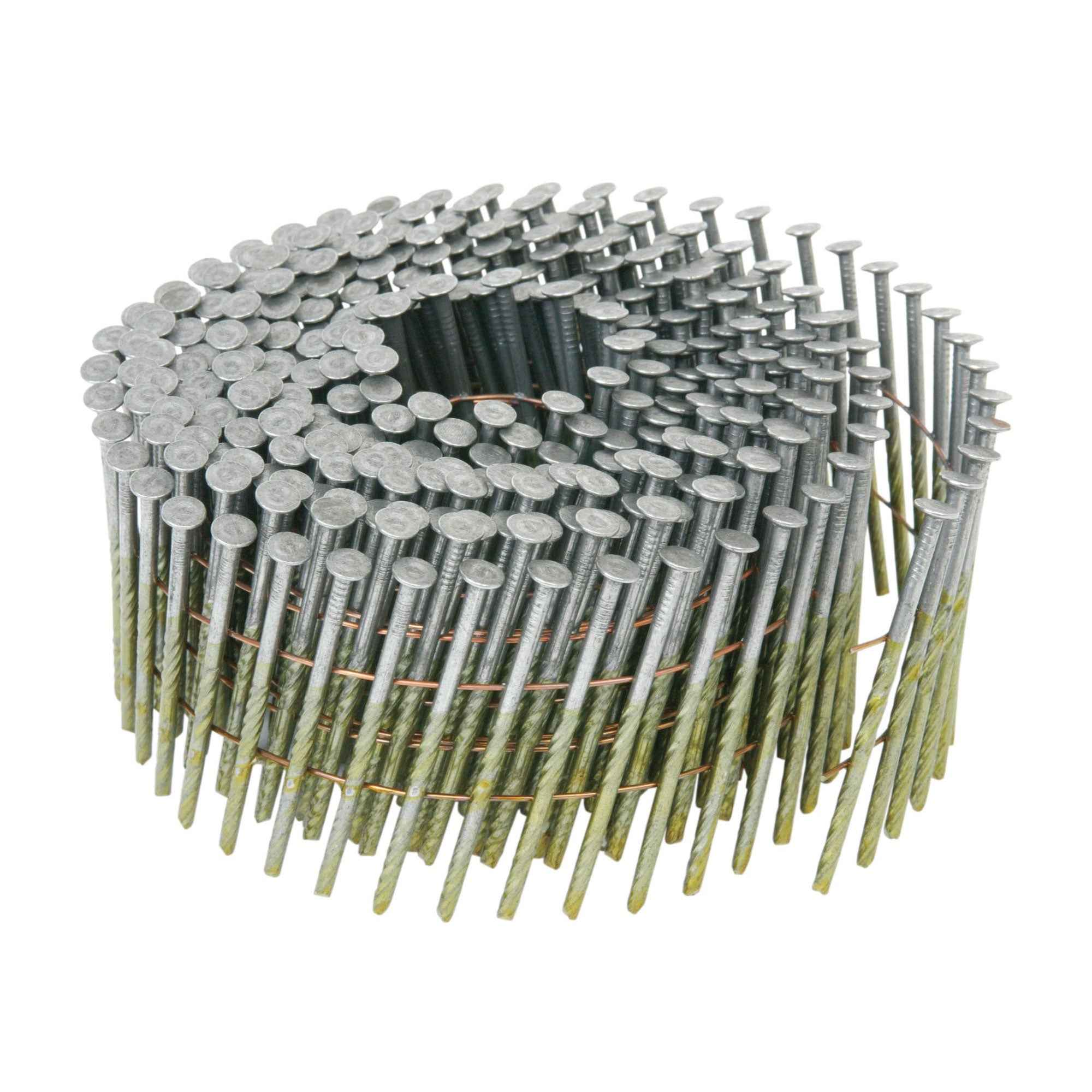 2" Full Round Head Brite Basic Wire Coil Pallet Nail - Image 2
