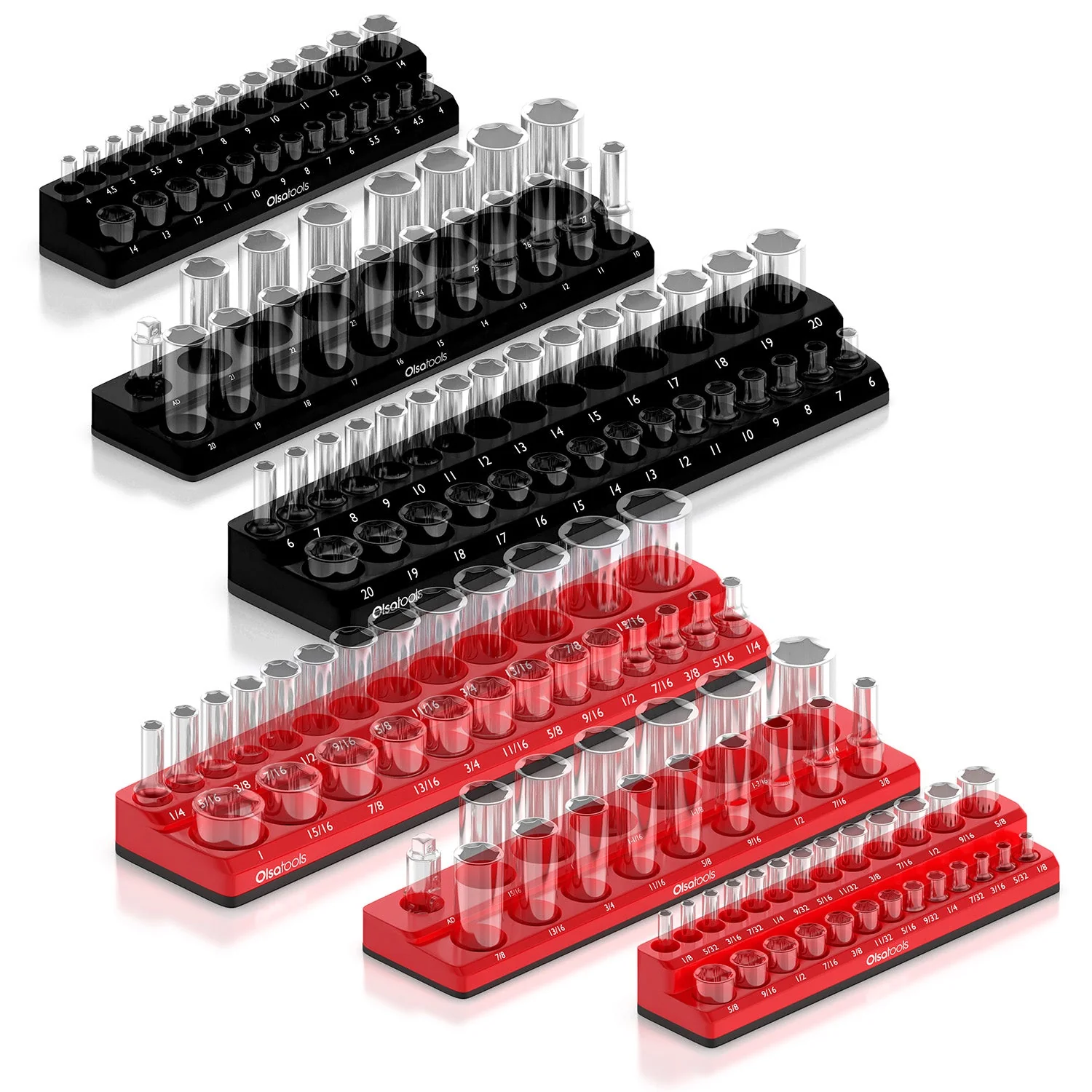 2-Row Magnetic Socket Holders - Image 2