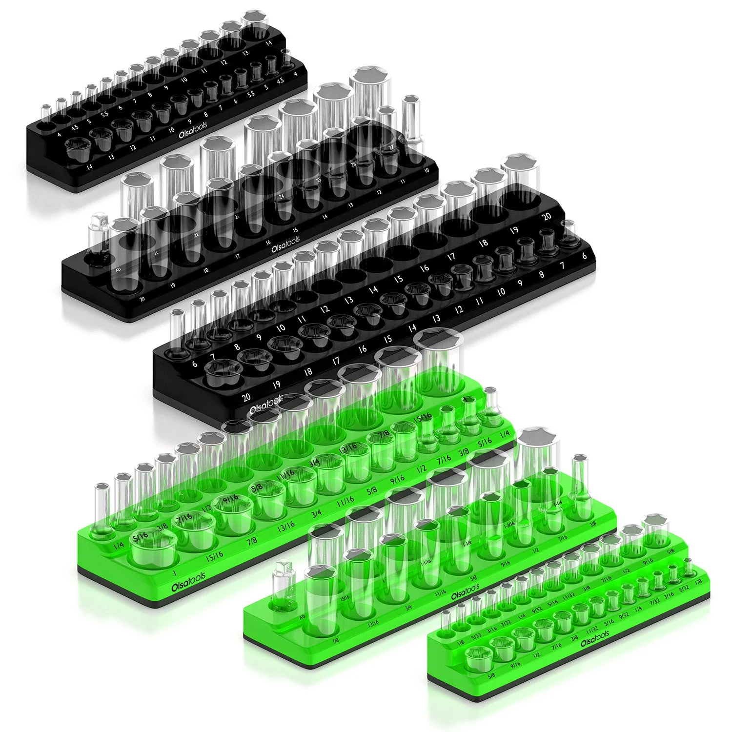 2-Row Magnetic Socket Holders - Image 3