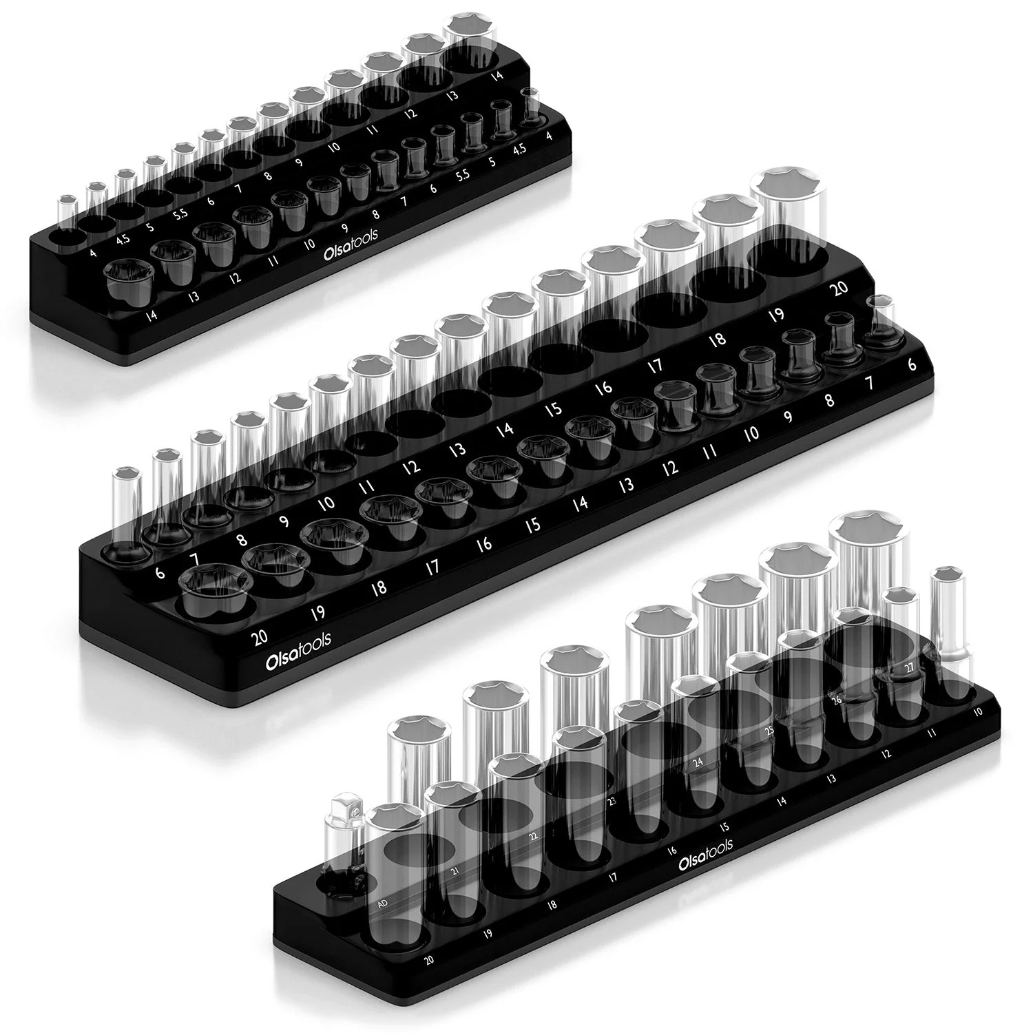 2-Row Magnetic Socket Holders - Image 41
