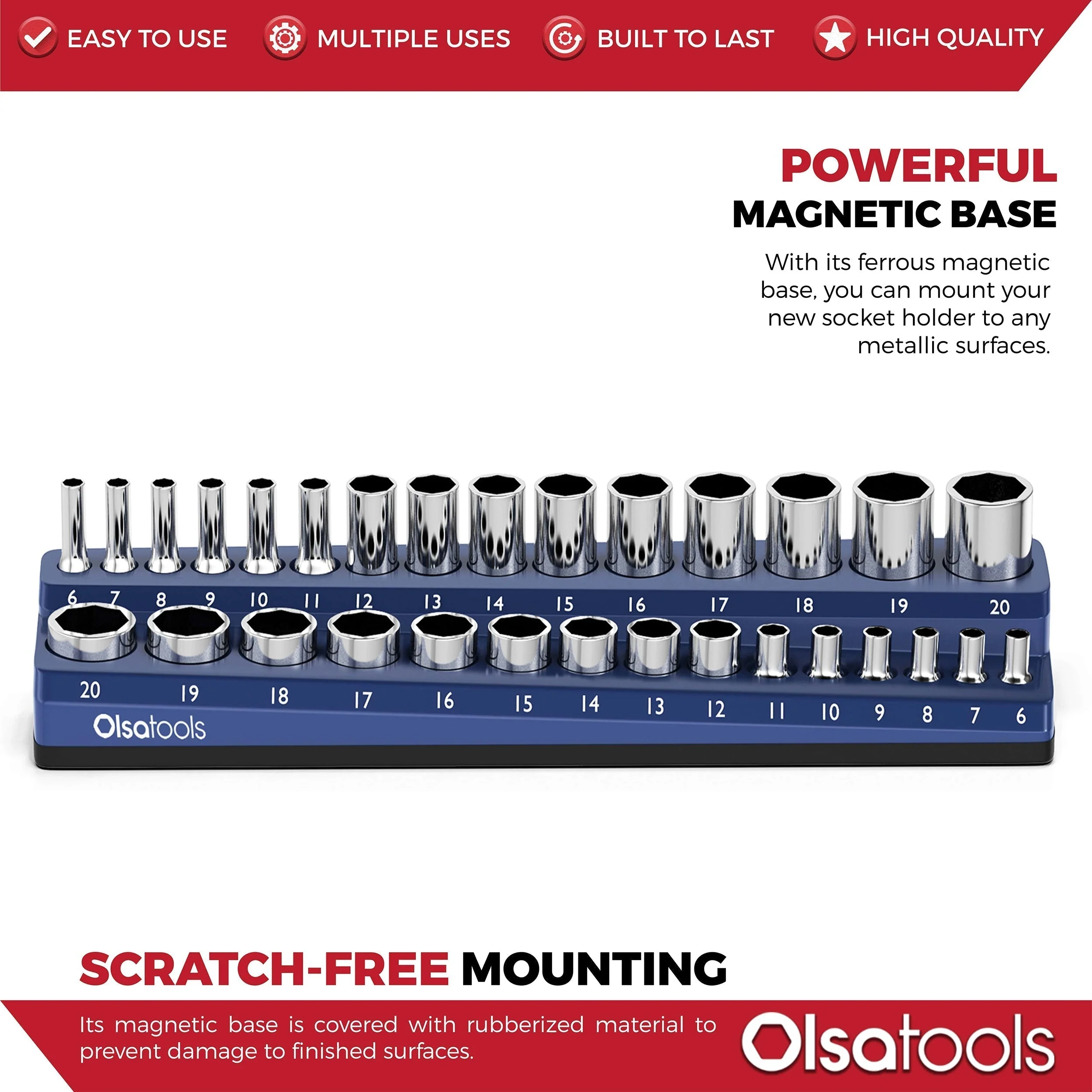 2-Row Magnetic Socket Holders - Image 53