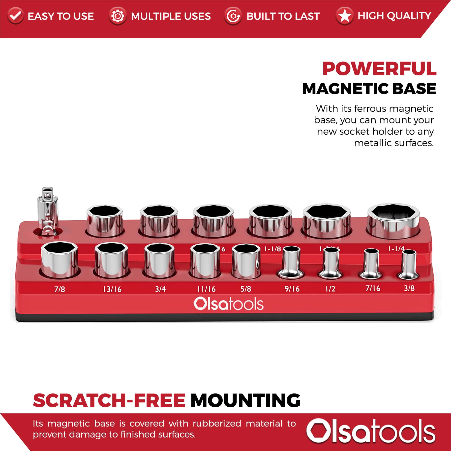 2-Row Magnetic Socket Holders - Image 56