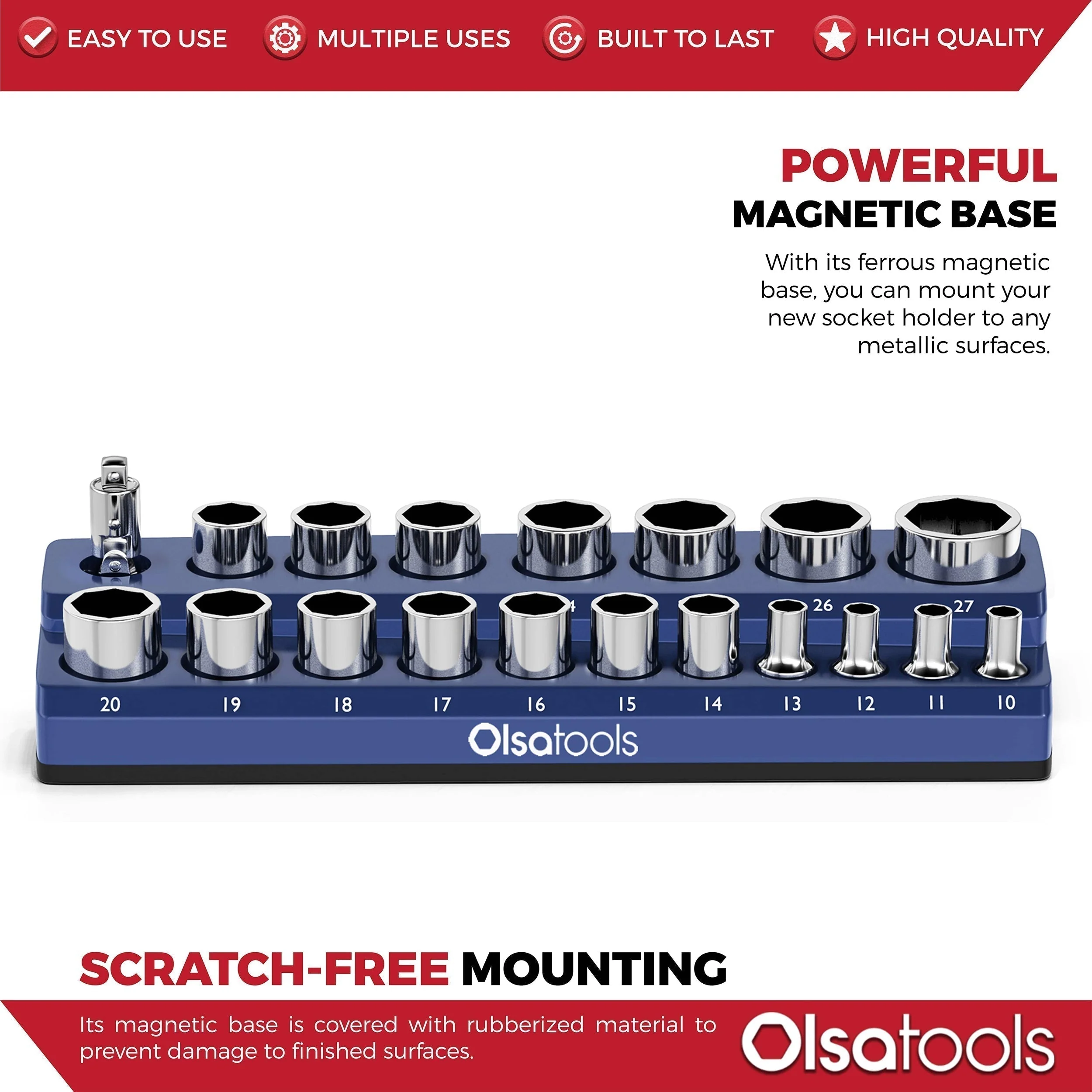 2-Row Magnetic Socket Holders - Image 62