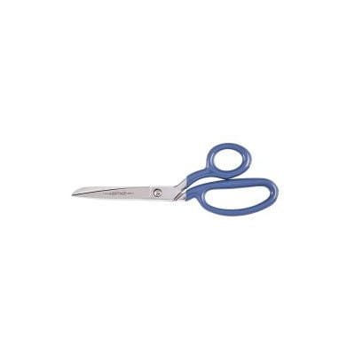 208LR-BLU-P Scissors; Bent Trimmer; w/Large Ring; Blue Coating; 9"