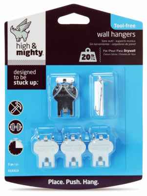 Hillman High & Mighty Zinc Picture Hanger 20 lb. 5 pk (Pack of 4) - Image 2