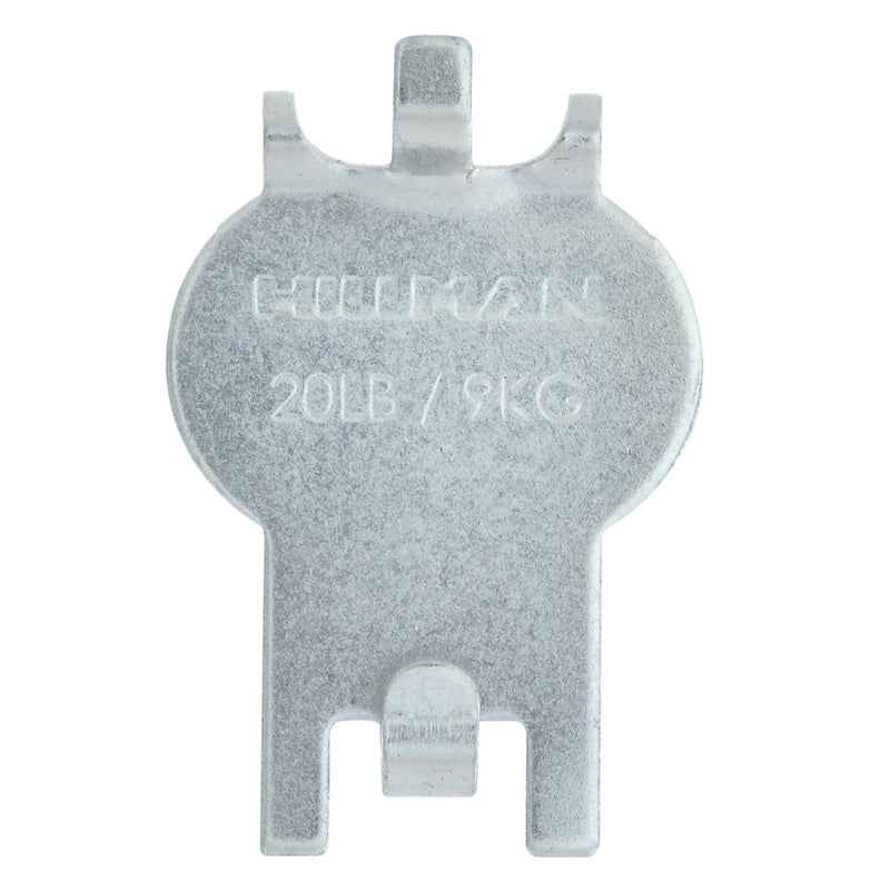 Hillman High & Mighty Zinc Picture Hanger 20 lb. 5 pk (Pack of 4) - Image 3