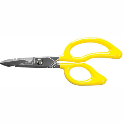 26001 Electrician's Scissors; All-Purpose; Strips 19 to 23 AWG; Notched Blade