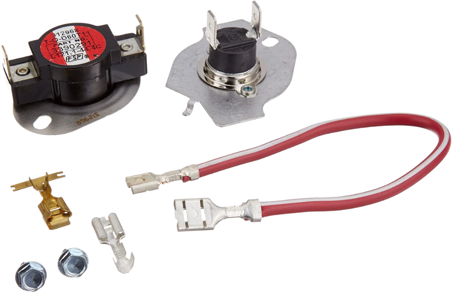 Whirlpool Dryer Thermal Cut-Off Kit 279816 – OEM & Premium XPart Options Available (Replaces 3392519, 3977767) - Image 3