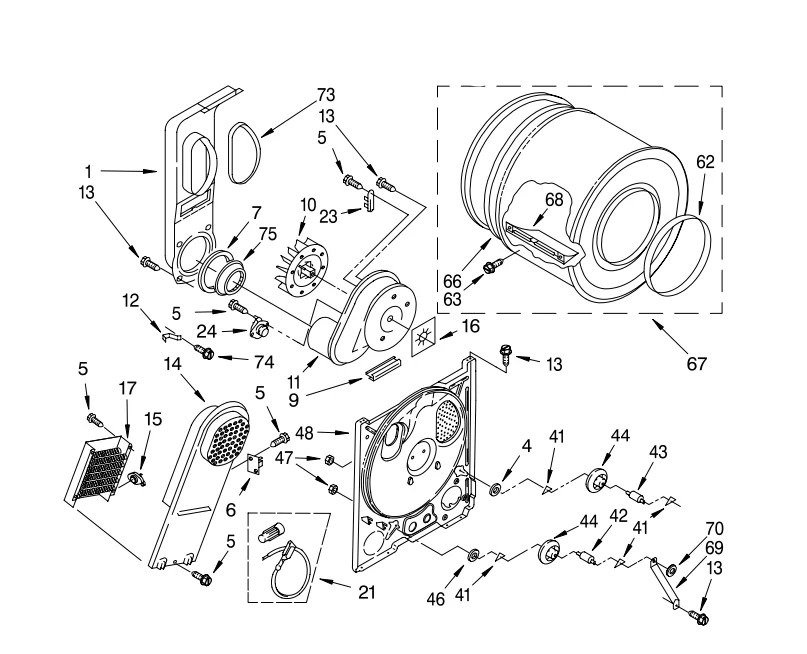Whirlpool Dryer Thermal Cut-Off Kit 279816 – OEM & Premium XPart Options Available (Replaces 3392519, 3977767) - Image 5