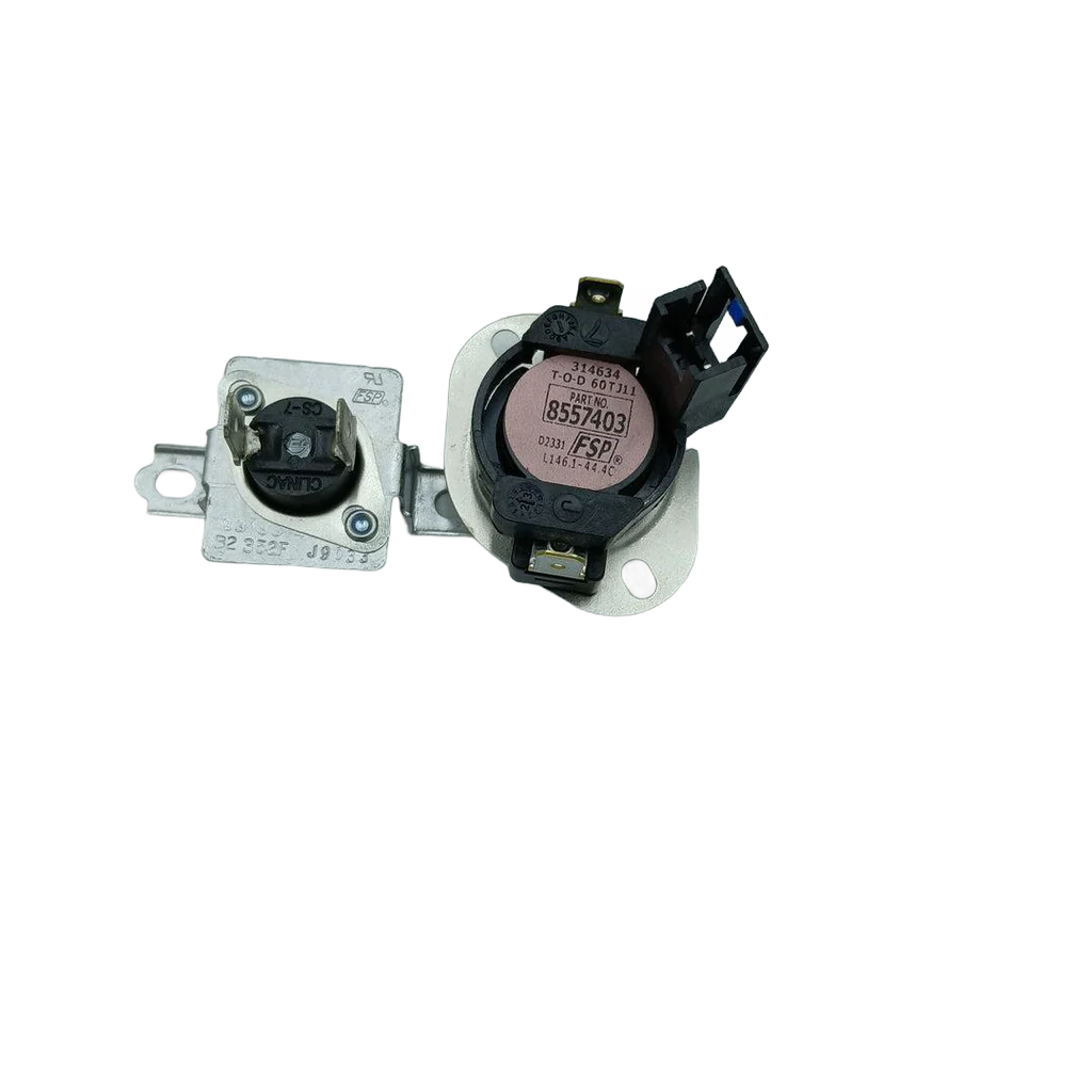 280148 Dryer Thermal Fuse & High-Limit Thermostat Kit (Thermal Cut-Off Kit, Safety Thermostat Kit, Overload Protection Kit)