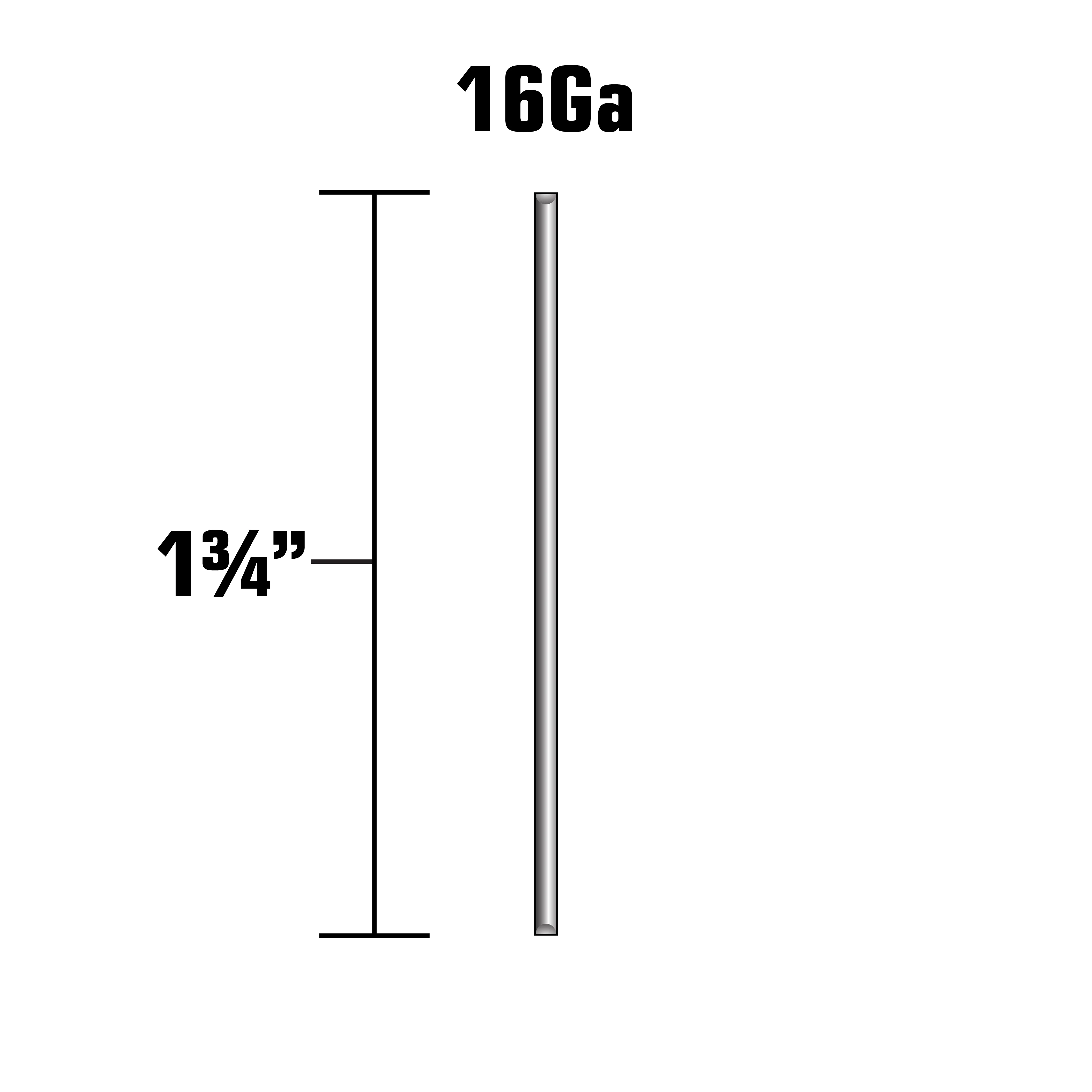 1-3/4" 16gauge Finish Nail - Image 3