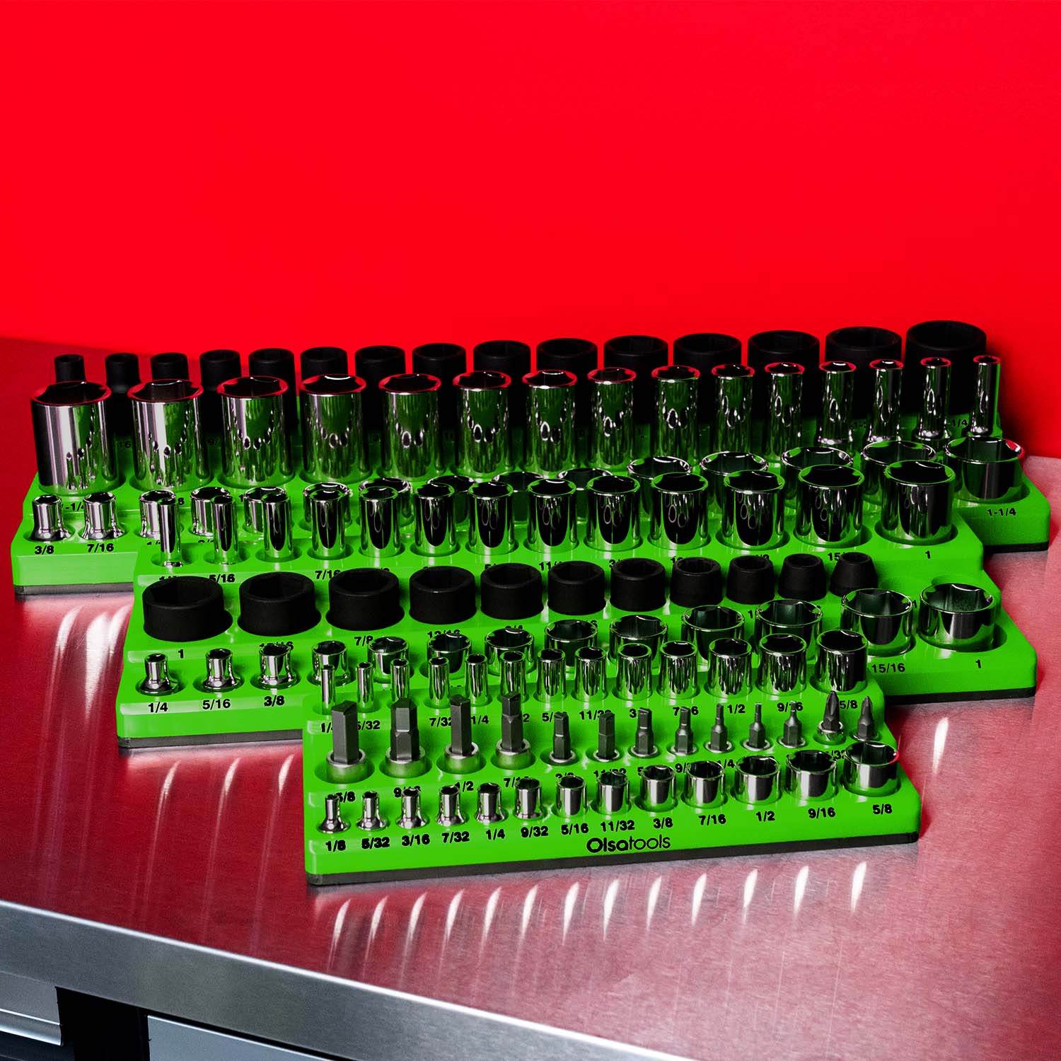 3-Row Magnetic Socket Holder - Image 107