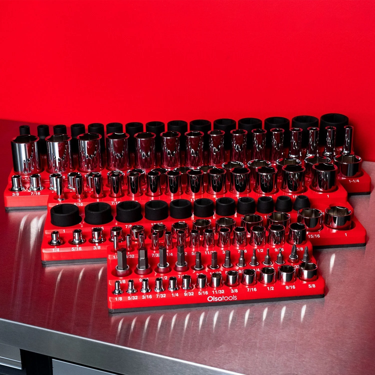 3-Row Magnetic Socket Holder - Image 109