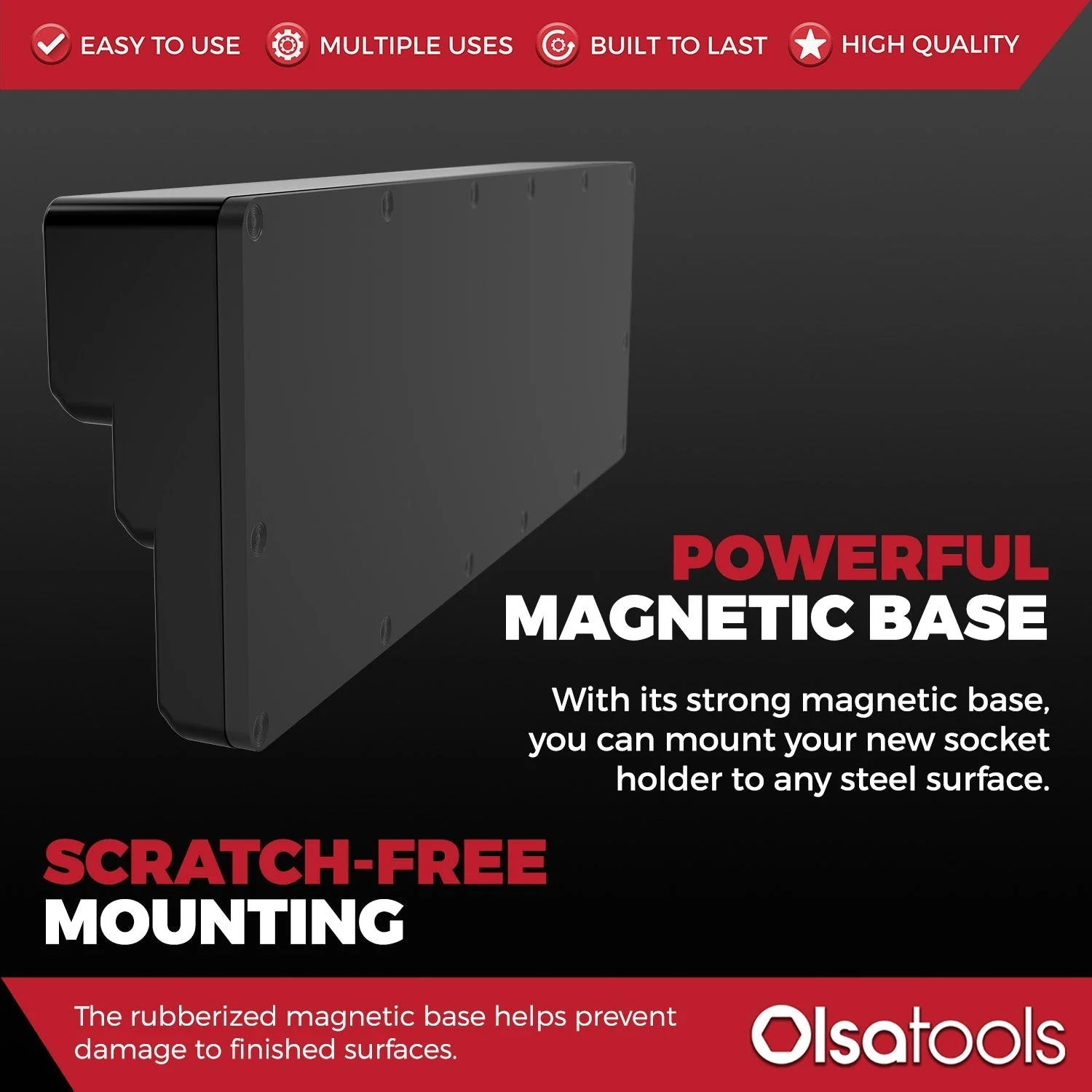 3-Row Magnetic Socket Holder - Image 33