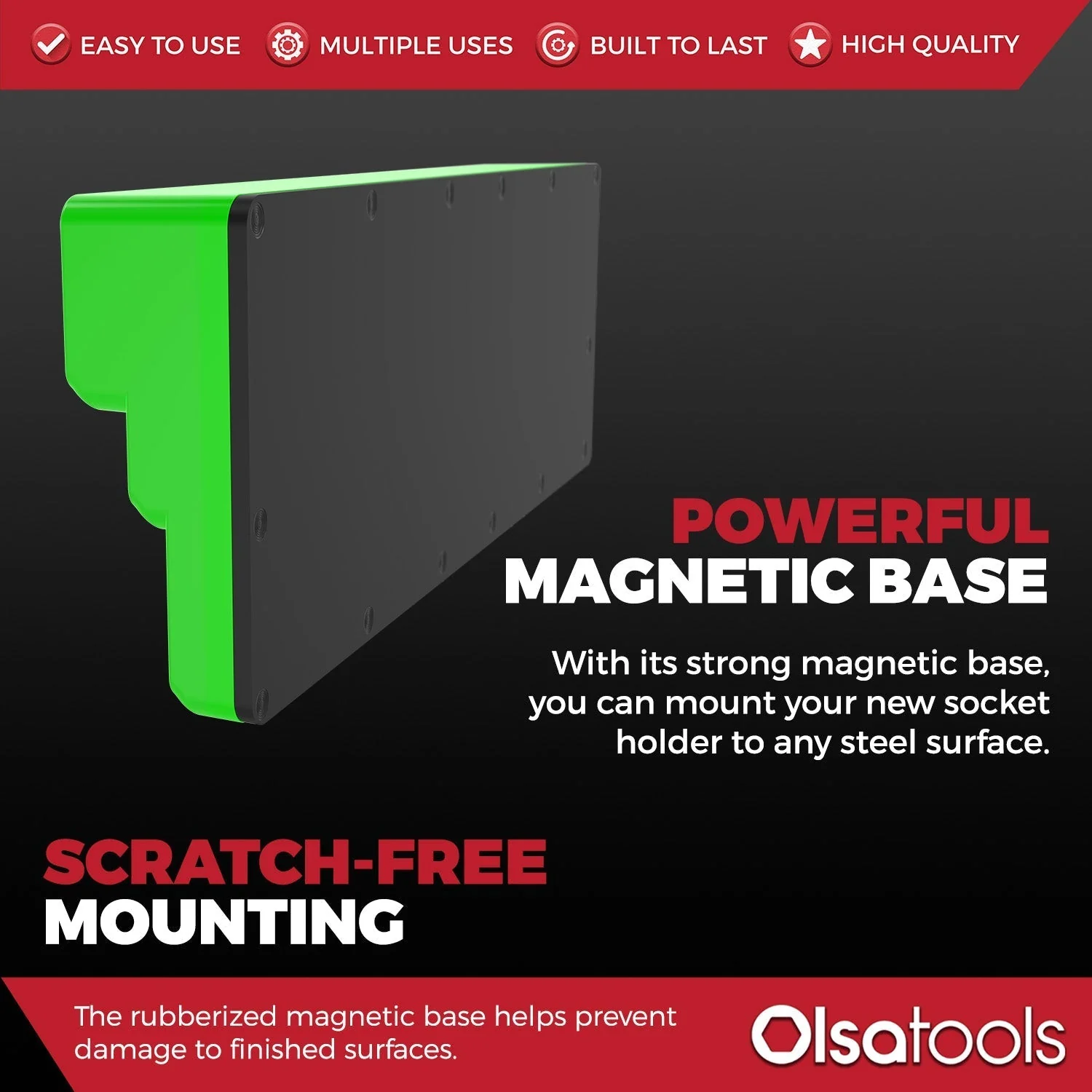 3-Row Magnetic Socket Holder - Image 37