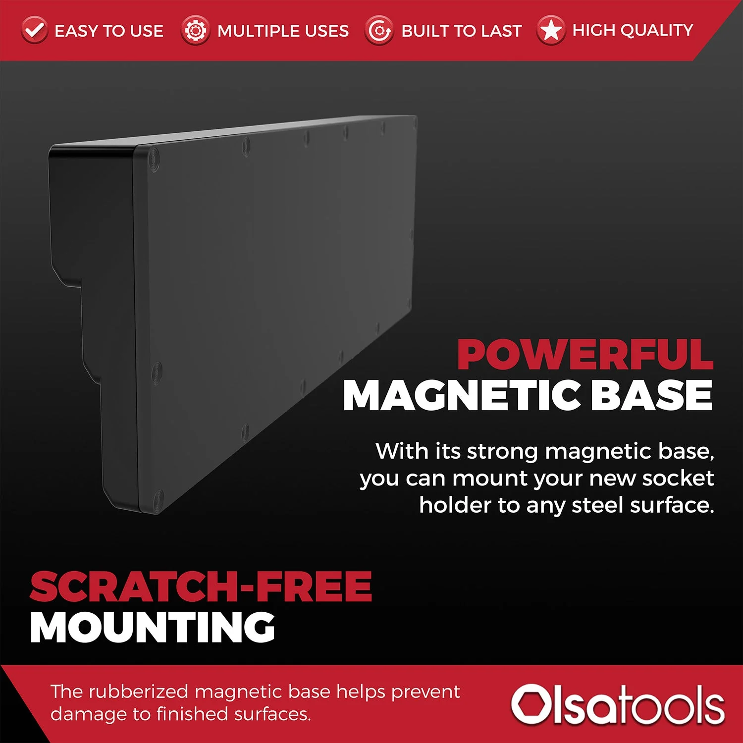 3-Row Magnetic Socket Holder - Image 45