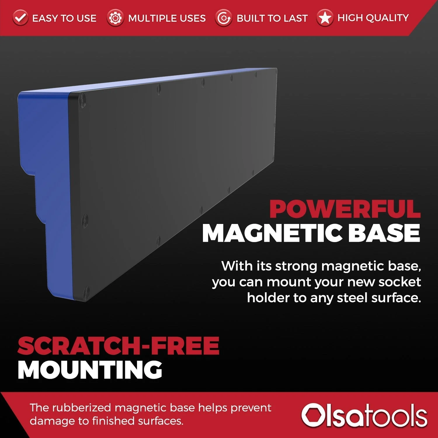 3-Row Magnetic Socket Holder - Image 57