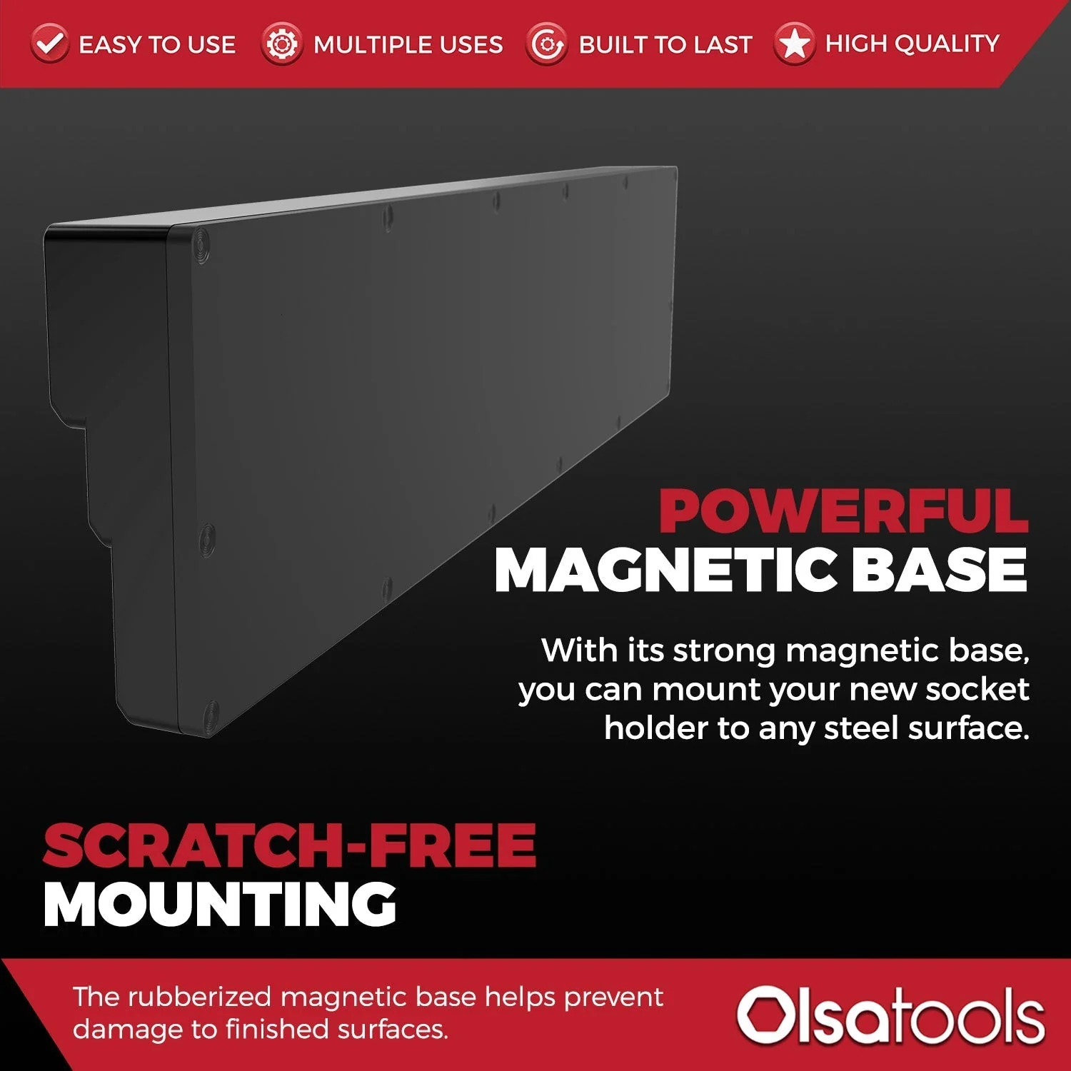 3-Row Magnetic Socket Holder - Image 65