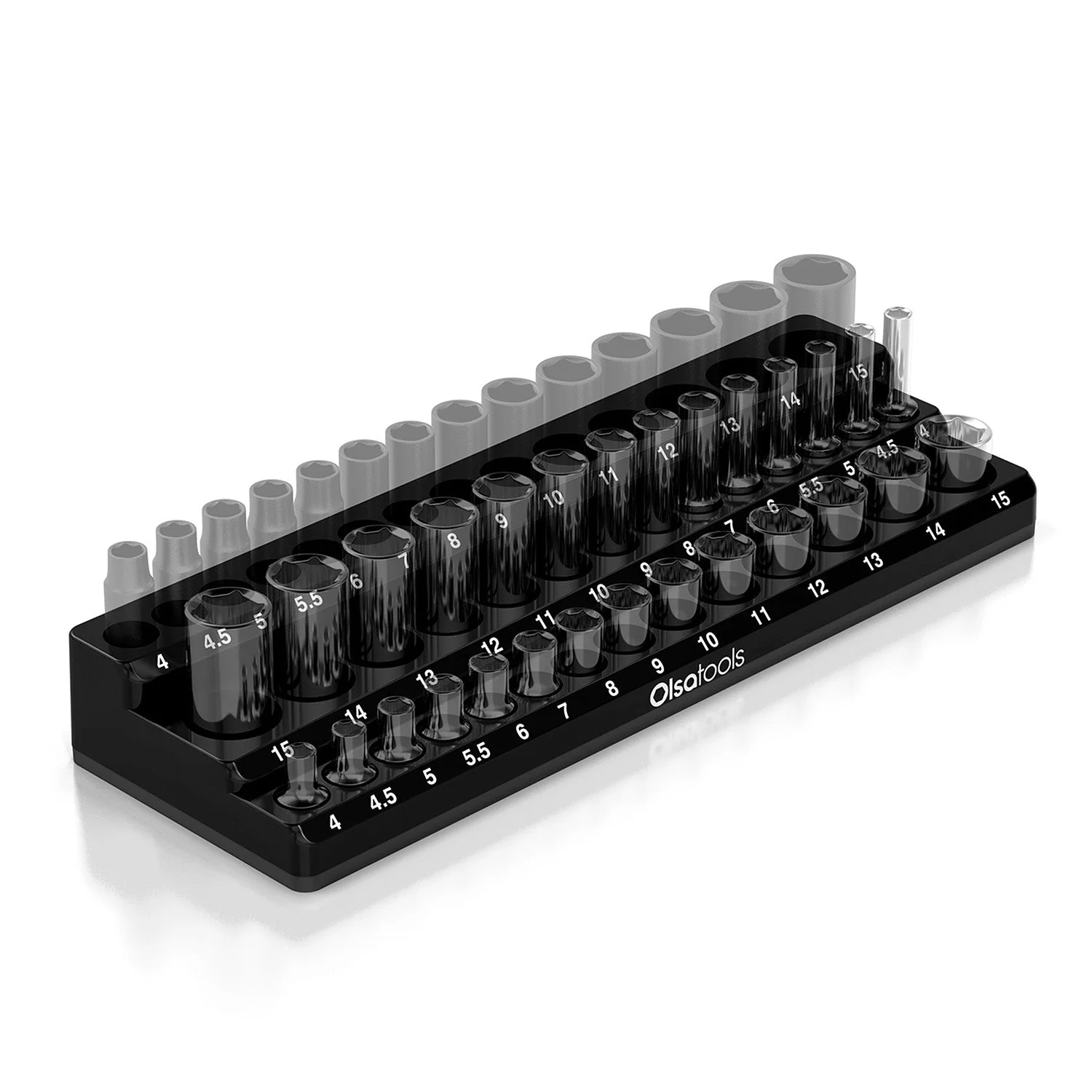 3-Row Magnetic Socket Holder - Image 9
