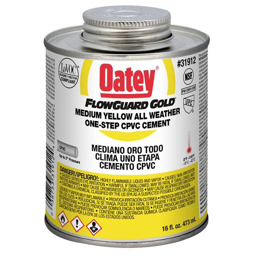 31541 ABS Standard Yellow Cement, 237mL