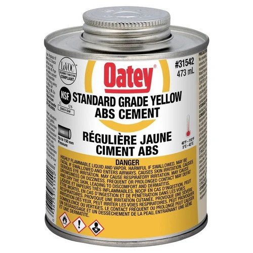 31542 ABS Standard Yellow Cement, 473mL