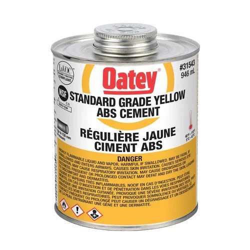 31543 ABS Standard Yellow Cement, 946mL
