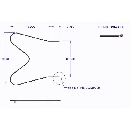 Frigidaire Oven Bake Element 316075103 2600W 240V (Replaces 316075104) - Image 8