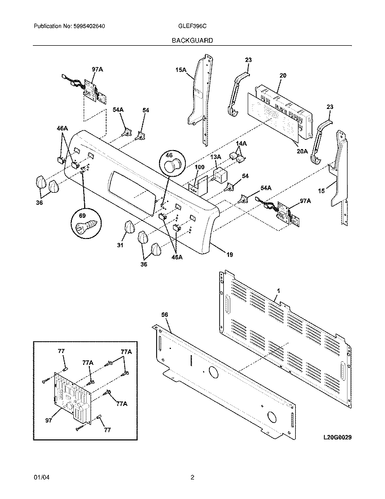 316239403 Range Electronic Control Board - Image 2