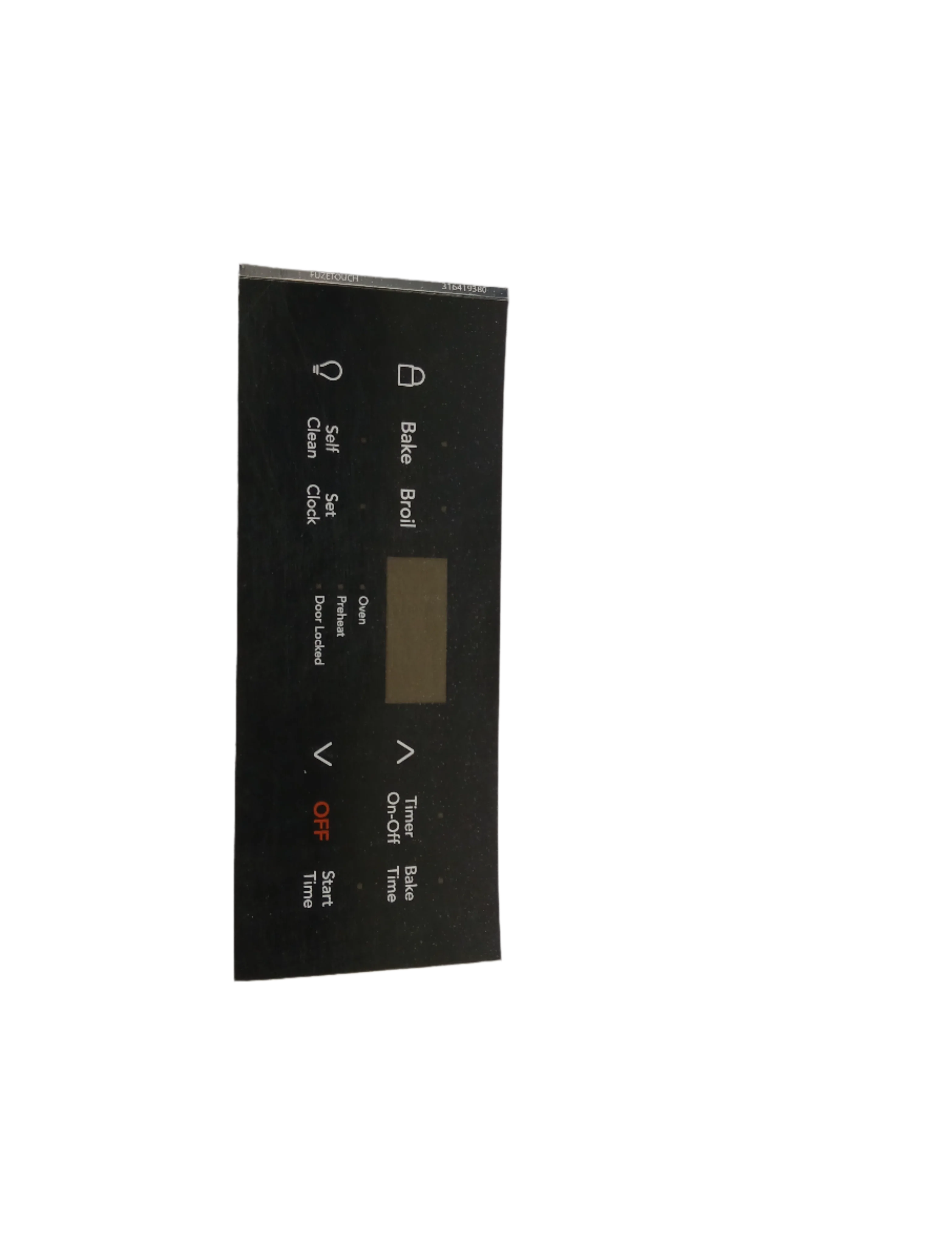 316419380 Range Oven Overlay, Black