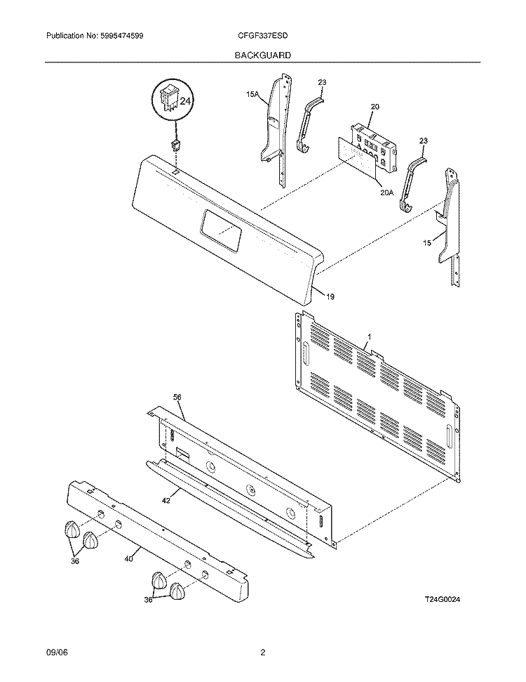 316455410 Certified Refurbished Oven Electronic Control Board - Image 2