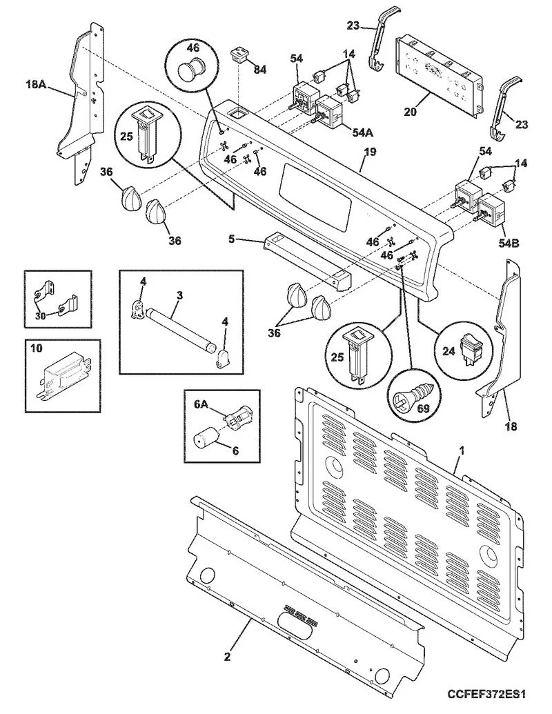 318185726 Range Electronic Control Board - Image 5