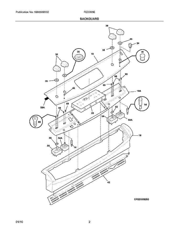 318293831 Range Surface Element Switch - Image 2