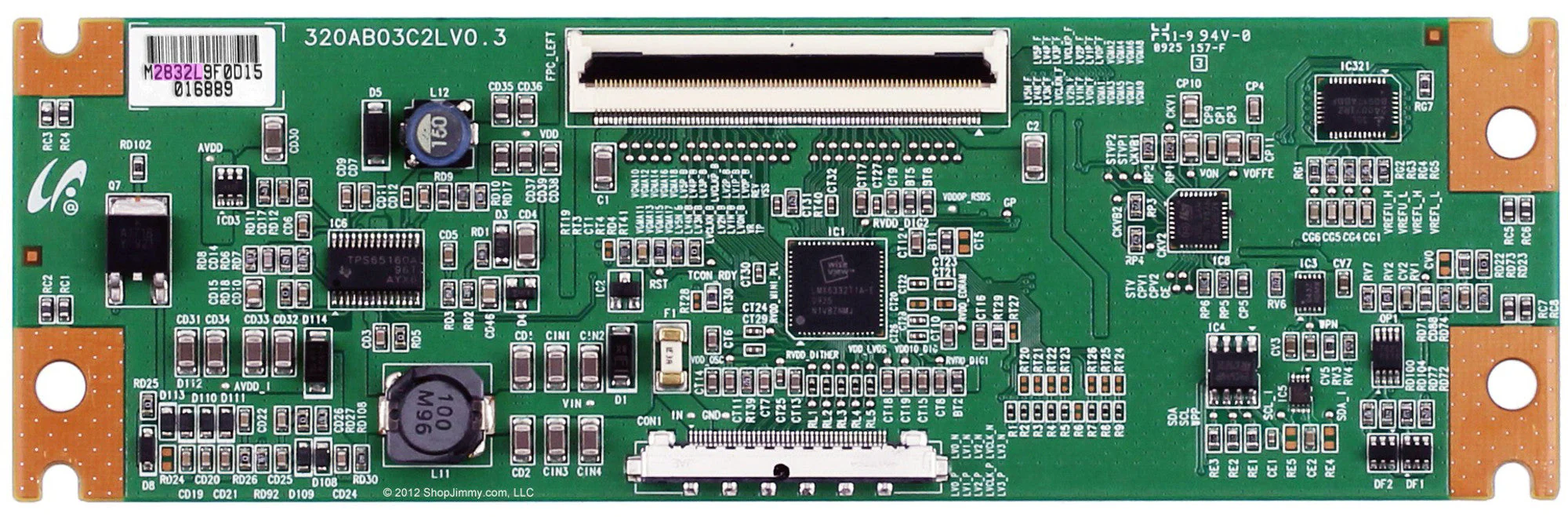 320AB03C2LV0.3 Tv T-Con Board