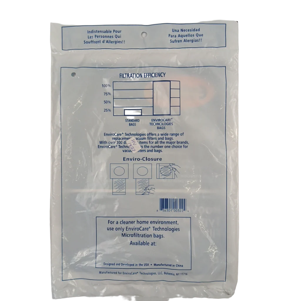 322 Vacuum Bags, Type H30 Filtration System - Image 2
