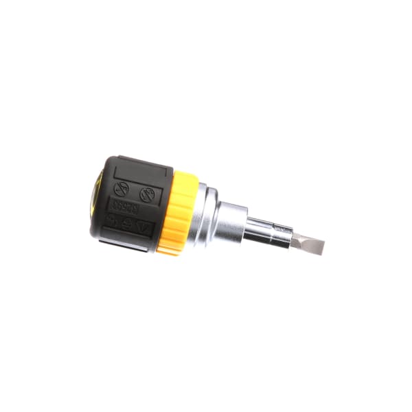 32593 6-in-1 Ratcheting Stubby Screwdriver - Image 2