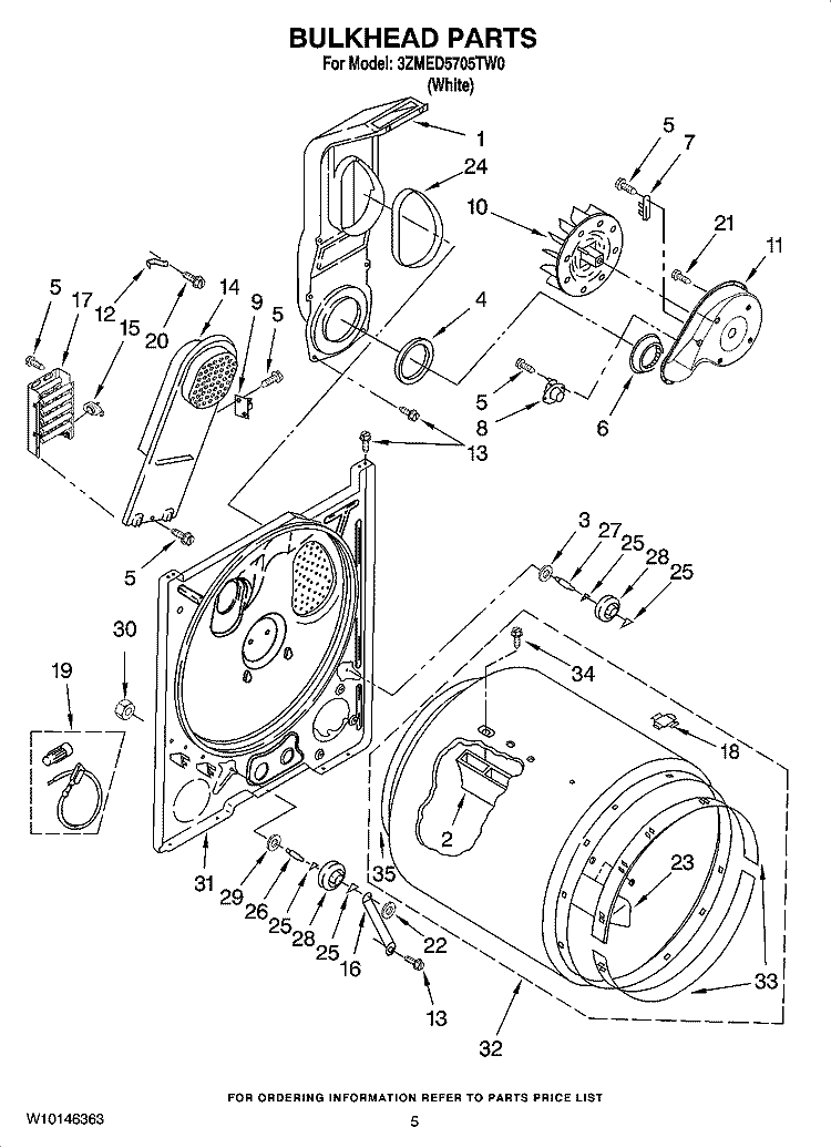 349241T Dryer Drum Roller 2 Pack (Drum Support Roller Kit, Tumbler Rollers, Drum Rollers) - Image 4