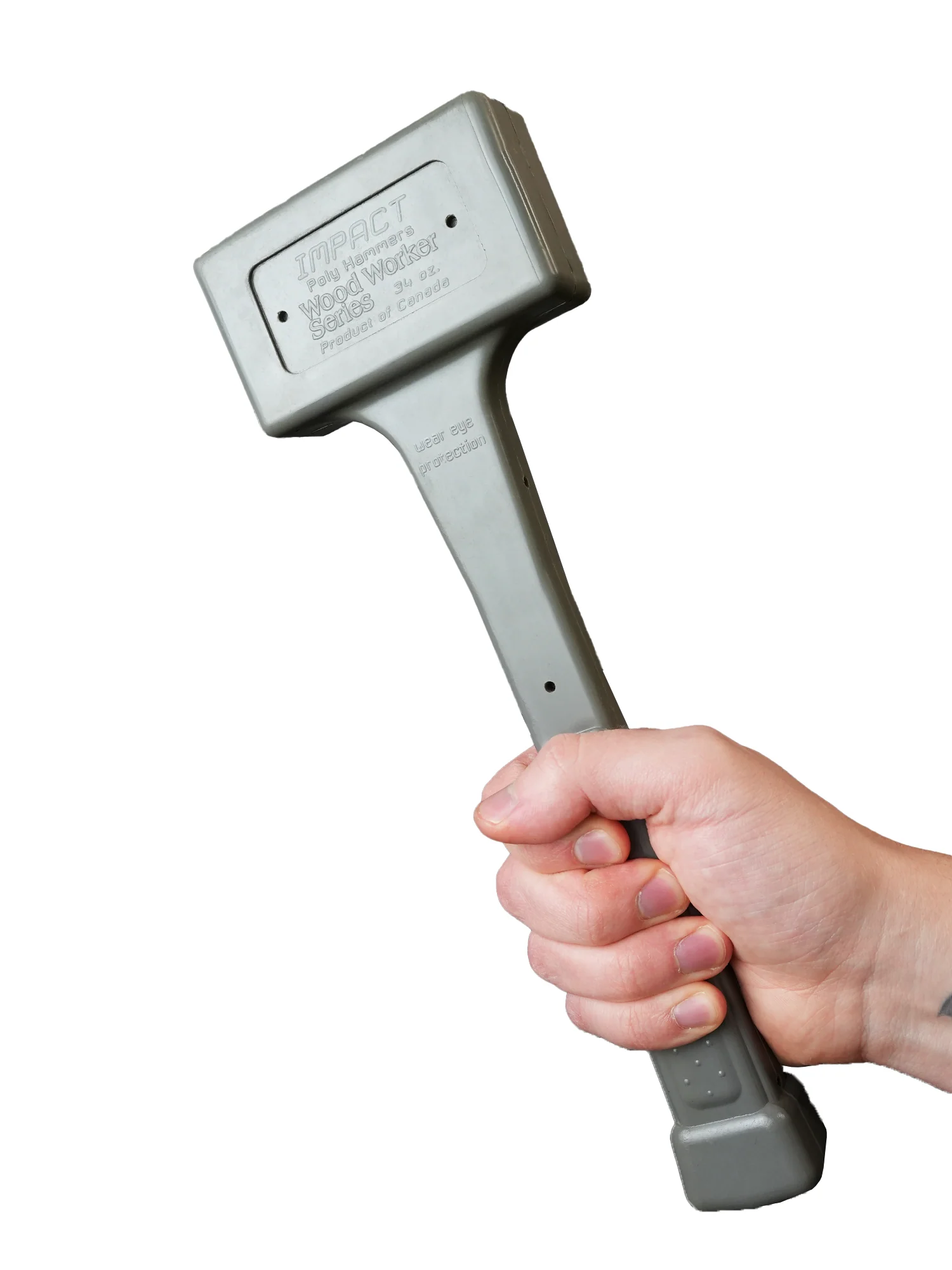 34oz Woodworker Dead Blow Hammer - Image 4