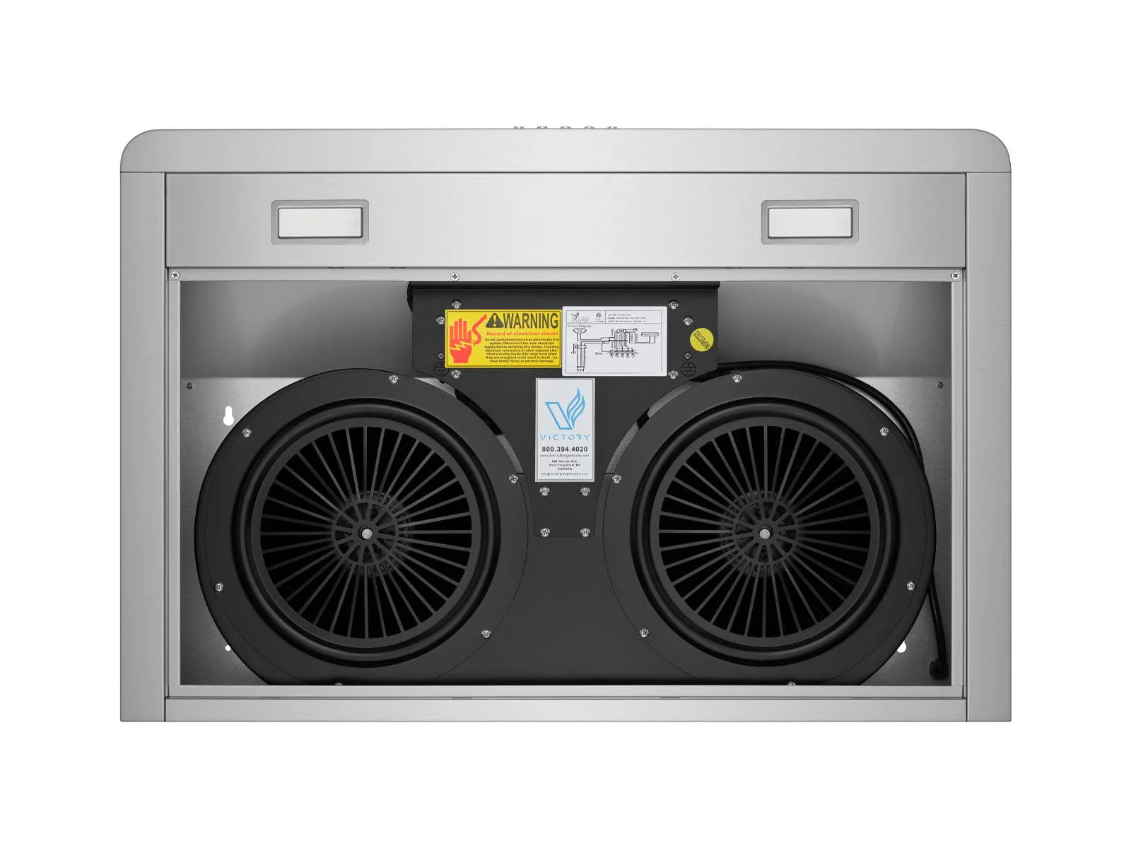 36 Inch 600 CFM Under Cabinet Range Hood - VICTORY Luna - Image 4