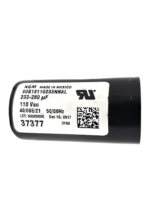 37377 Washer Start Capacitor (replaces 60B1S110233NNAL) - Image 2